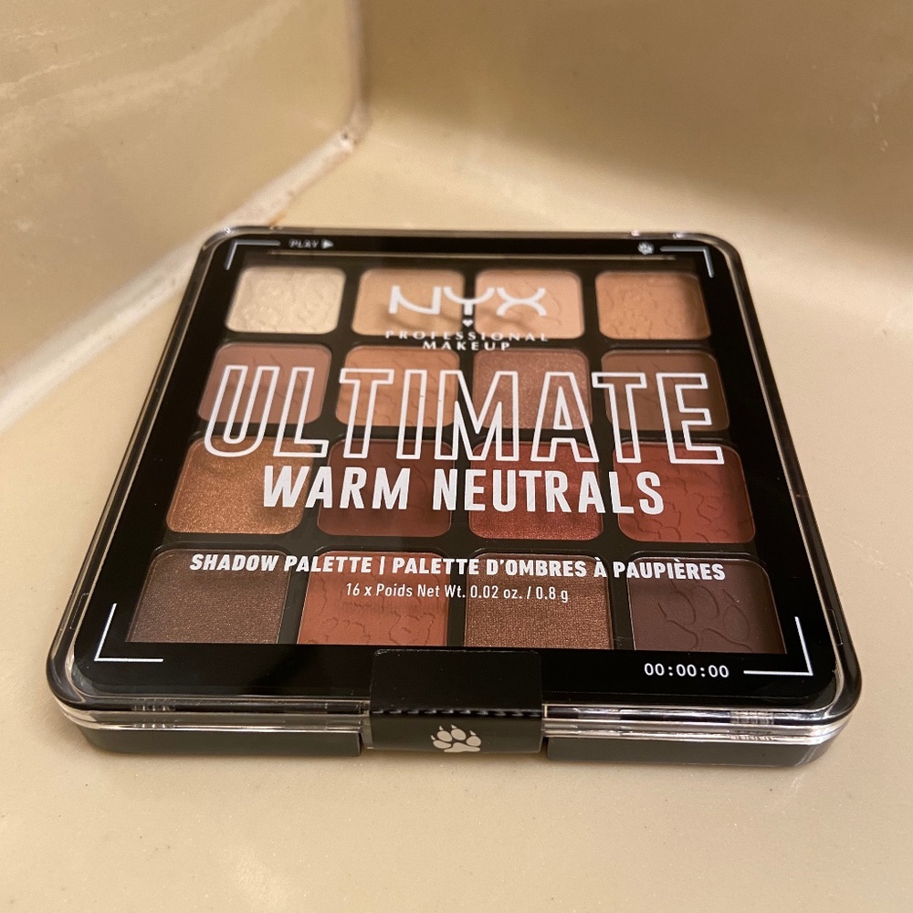 NYx Ultimate Warm Neutrals Color Palette